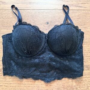 Black Lace Convertible Bralette